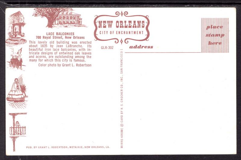 Lace Balconies,New Orleans,LA BIN