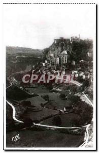 Postcard Old Ocean Pyrlnees Rocamadour in Eagle's Nest for the loop Cahors Road