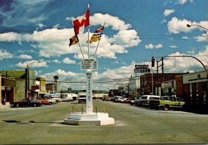 Canada British Columbia Dawson Creek Mile Zero Of The Alaska Highway