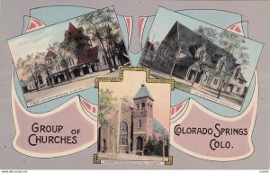 COLORADO SPRINGS , Colorado ,1900-10s ; Churches