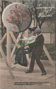 Romance Postcard - Language of Flowers, Swing, London Pride Frivolity RS37116