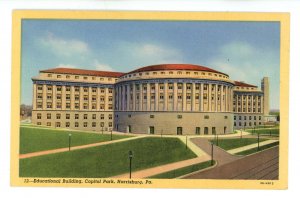 PA - Harrisburg. Capitol Park, Educational Building ca 1933