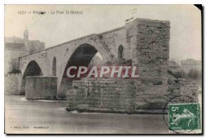 Old Postcard Pont St Benezet Avignon