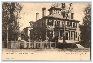 c1905 The Blaine Mansion House Augusta Maine ME Tuck's Unposted Antique Postcard