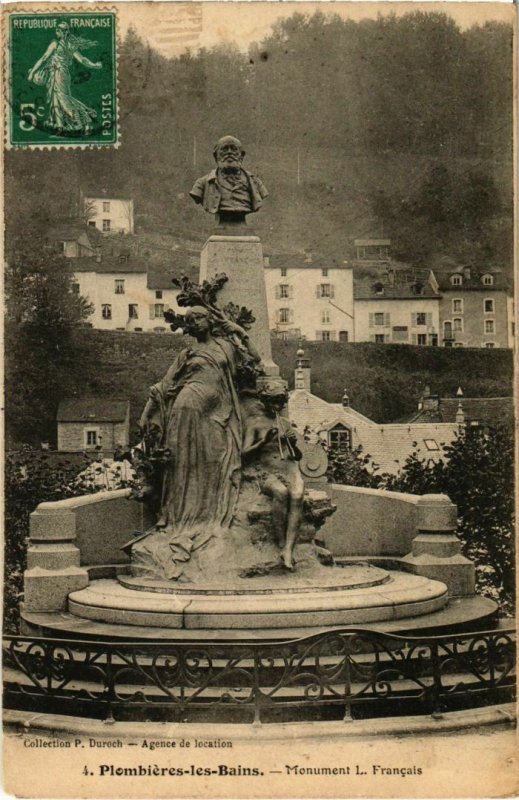 CPA Plombieres les Bains- Monument 1. Francais FRANCE (1043769)