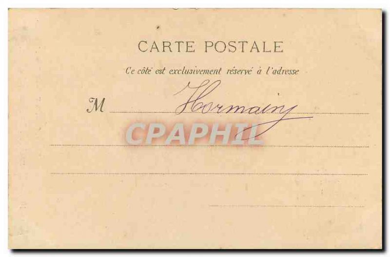 Old Postcard Marseille Borely Park Lake