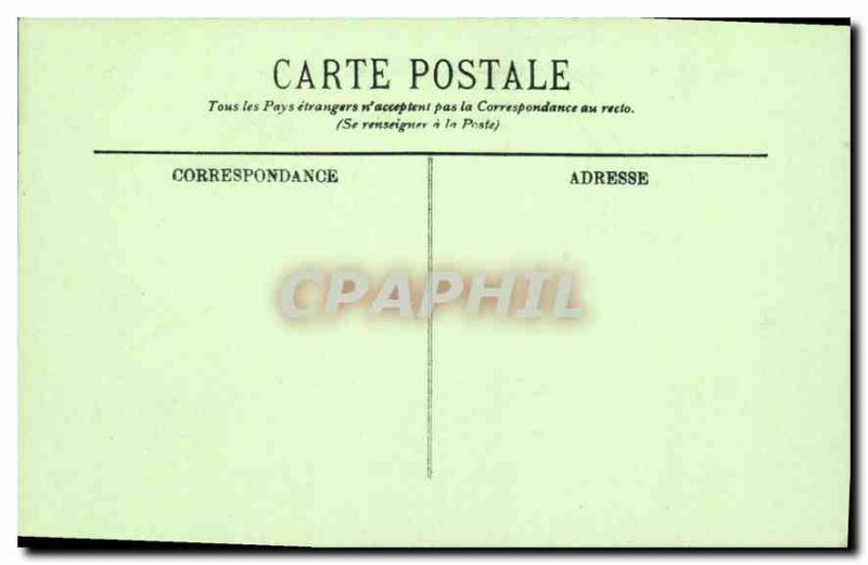 Old Postcard The Chateau Chenonceau Renaissance facade Detail