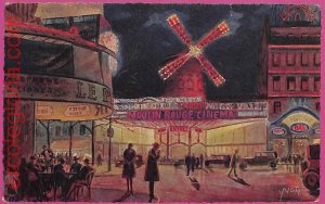 ak2034 - France - VINTAGE POSTCARD - Paris    MOULIN ROUGE