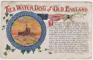 TO A WATCH DOG OF OLD ENGLAND - SHIP