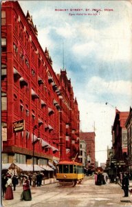 Three Postcards Views of Roberts Street in St. Paul, Minnesota~73