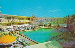 Florida Miami Beach The Beautiful Aztec Motel In Sunny Isles With Pool