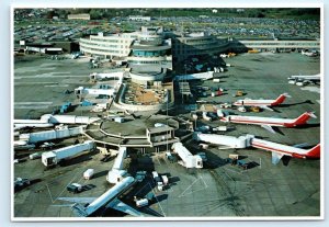 GREATER PITTSBURGH INTERNATIONAL AIRPORT, PA ~ Airplanes, Terminal 4x6 Postcard