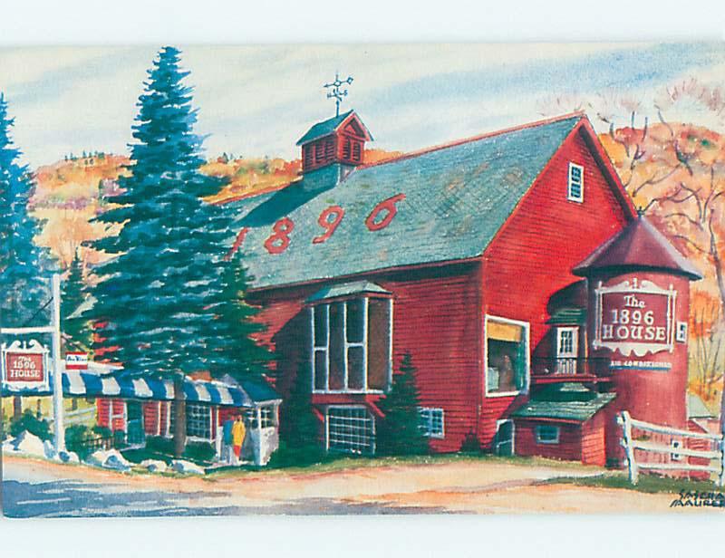 Pre-1980 THE 1896 BARN RESTAURANT Williamstown Massachusetts MA M9709