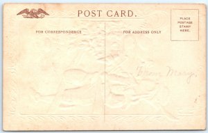 x3 c1910s Nursery Rhymes PC LOT Cock-A-Doodle-Do Little Bo-Peep, Curly-Locks A67