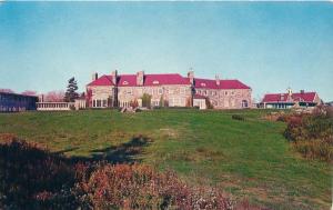 EAST GLOUCESTER MA GONZAGA HALL AT EASTERN POINT RETREAT HOUSE POSTCARD 1960s