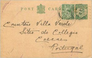 Entier Postal Stationery 1 / 2p for Portugal