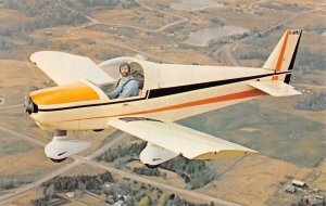 J78/ Airplane Aviation Vintage Chrome Postcard Zenith Zenair Toronto 416