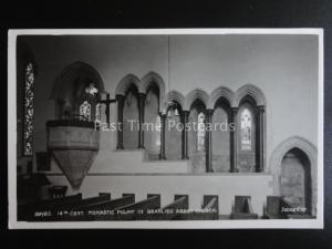 Hampshire BEAULIE ABBEY CHURCH14th Century Monastic Pulpit c1960's by Judges