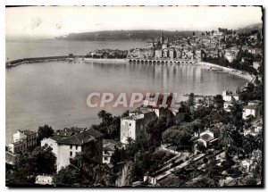 Postcard General view Moderne Menton and Cap Martin