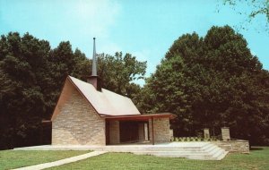 Vintage Postcard All Faith Prayer Chapel Jackson's Mill Weston West Virginia