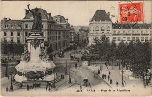 CPA PARIS 4e Place de la Republique (997560)