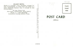 Maine  Scarbororough Colony Motel