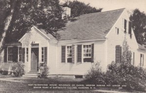 HANOVER, New Hampshire, 1930-1950s; Dartmouth College, Next-To-Nothing House
