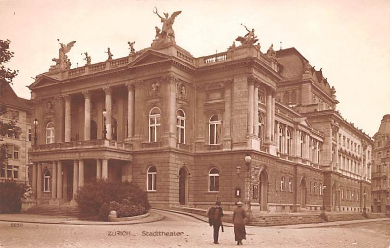 Zurich Stadttheater Switzerland Unused 