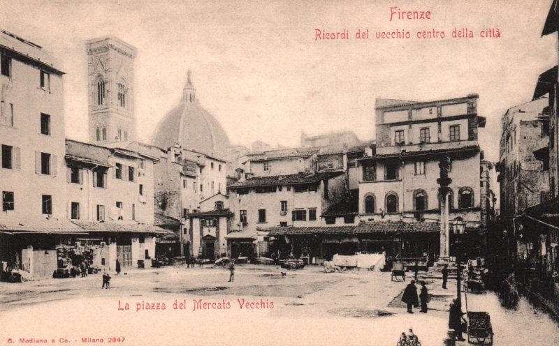 Ricordi del Vecchio centro della citta,Florence,Italy BIN