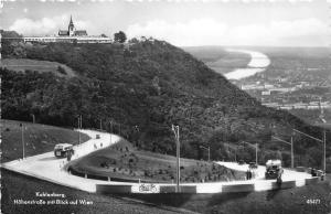 BR7576 Kahlenberg Hohenstrasse mit Blick auf Wien car voiture  austria