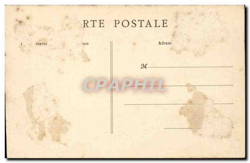 Combreux Old Postcard the castle