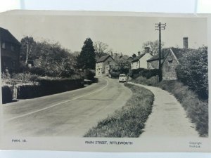 Vintage Friths Rp  Postcard Main Street Fittleworth Sussex Real Photo