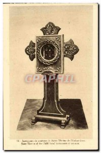 Postcard Old Instruments Penitence of St. Therese of the Child Jesus in Lisieux