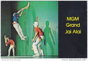 Jai Alai Fastest Game In Town MGM Grand Las Vegas Nevada