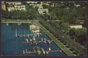 City Yacht Basin,St Petersburg,FL Postcard BIN