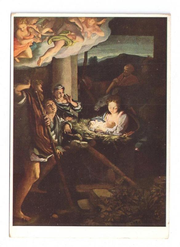 Nativity Painting Correggio Heilige Nacht Holy Night Dresden