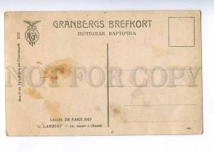 189202 RUSSIA LAMBERT dogs greyhound PARIS SALON Granberg