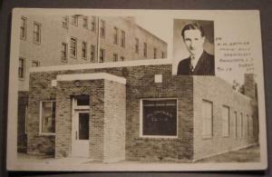 Canistota SD Doctor's Clinic RPPC Postcard