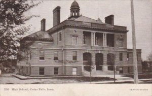 Iowa Cedar Falls The High School 1908