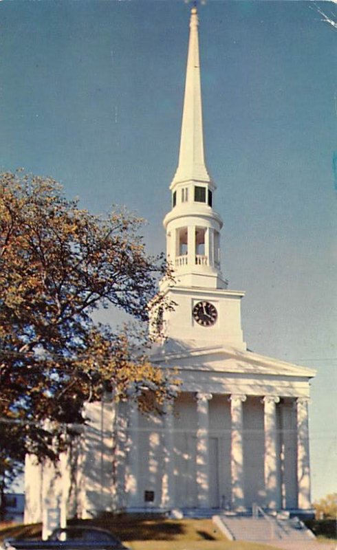 White Church Maine, USA 1957 