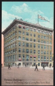 Washington TACOMA Perkins Building Home of the Morning Ledger & Evening News DB