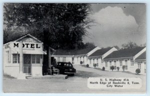 NASHVILLE, Tennessee TN ~ Roadside ABC MOTEL Clarksville Highway c1950s Postcard