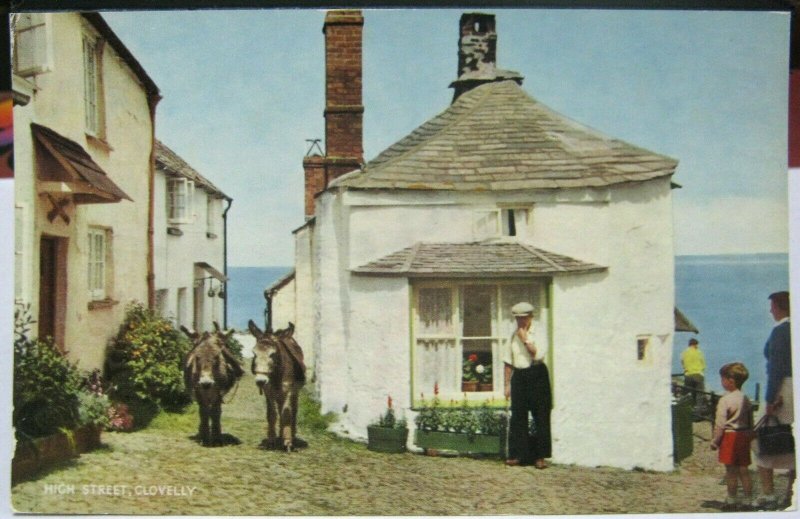 England High Street Clovelly - unposted