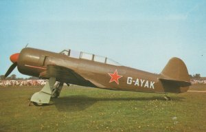 Military Aviation Postcard - Yakovlev Yak C.II Russian Trainer Aeroplane RS24807