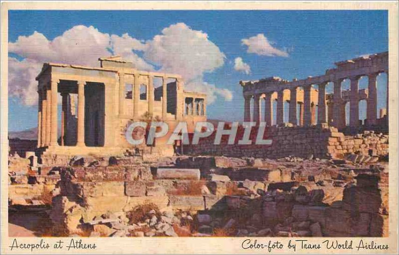 Postcard Ancient Acropolis at Athens