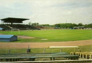 poland, PŁOCK, Stadion Z.K.S. Petrochemia (1993) Stadium Postcard