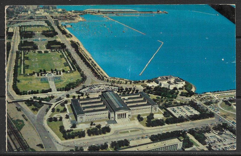 Illinois, Chicago - Aerial View Of Grant Park - [IL-003]