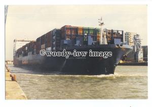 cd0306 - ACL Container Ship - Atlantic Compass , built 1984 - postcard