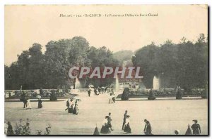 Postcard Old St Cloud The Oatterre and Allee du Fer a Cheval