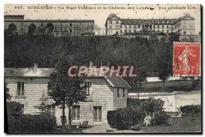 Old Postcard Suresnes Mont Valerien and Chateau des Landes General view